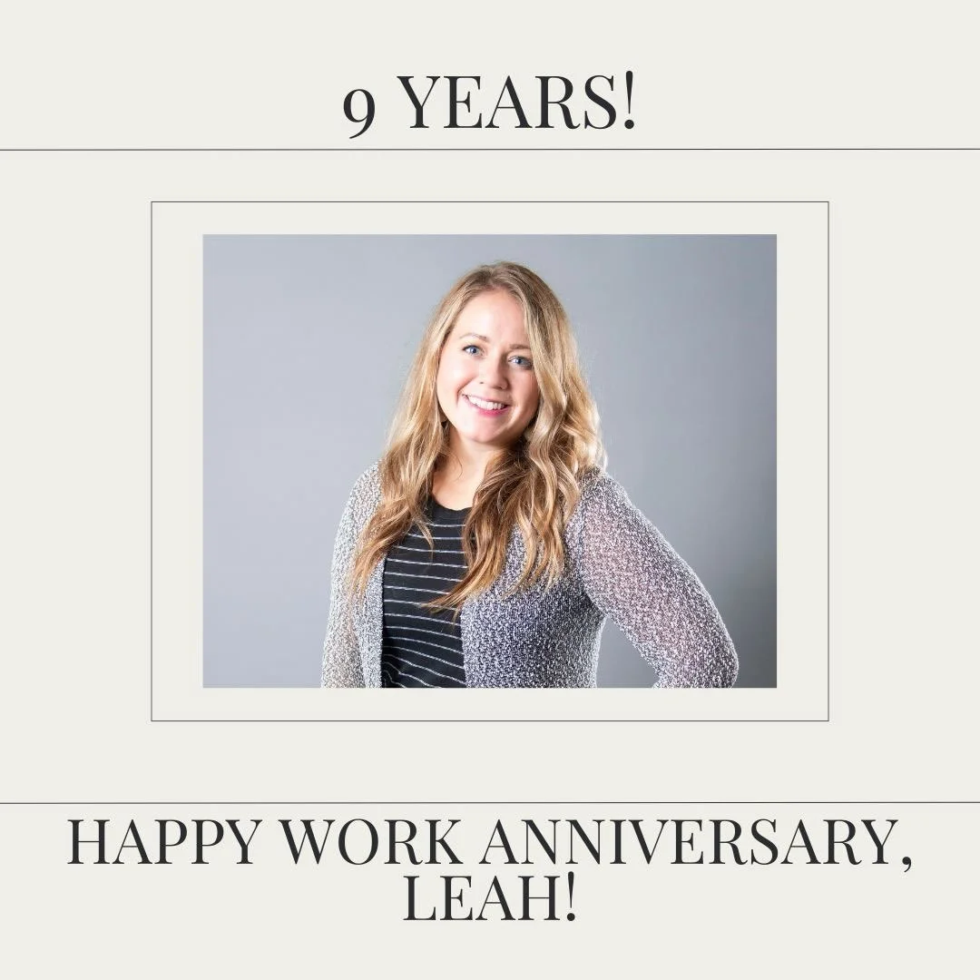 Join us in celebrating 9 years with our incredible Director of Administration and Community Engagement, Leah Wiebe! To know Leah is to appreciate her thoughtfulness, creativity, and immense capabilities! 

For the past nine years Leah&rsquo;s dedicat