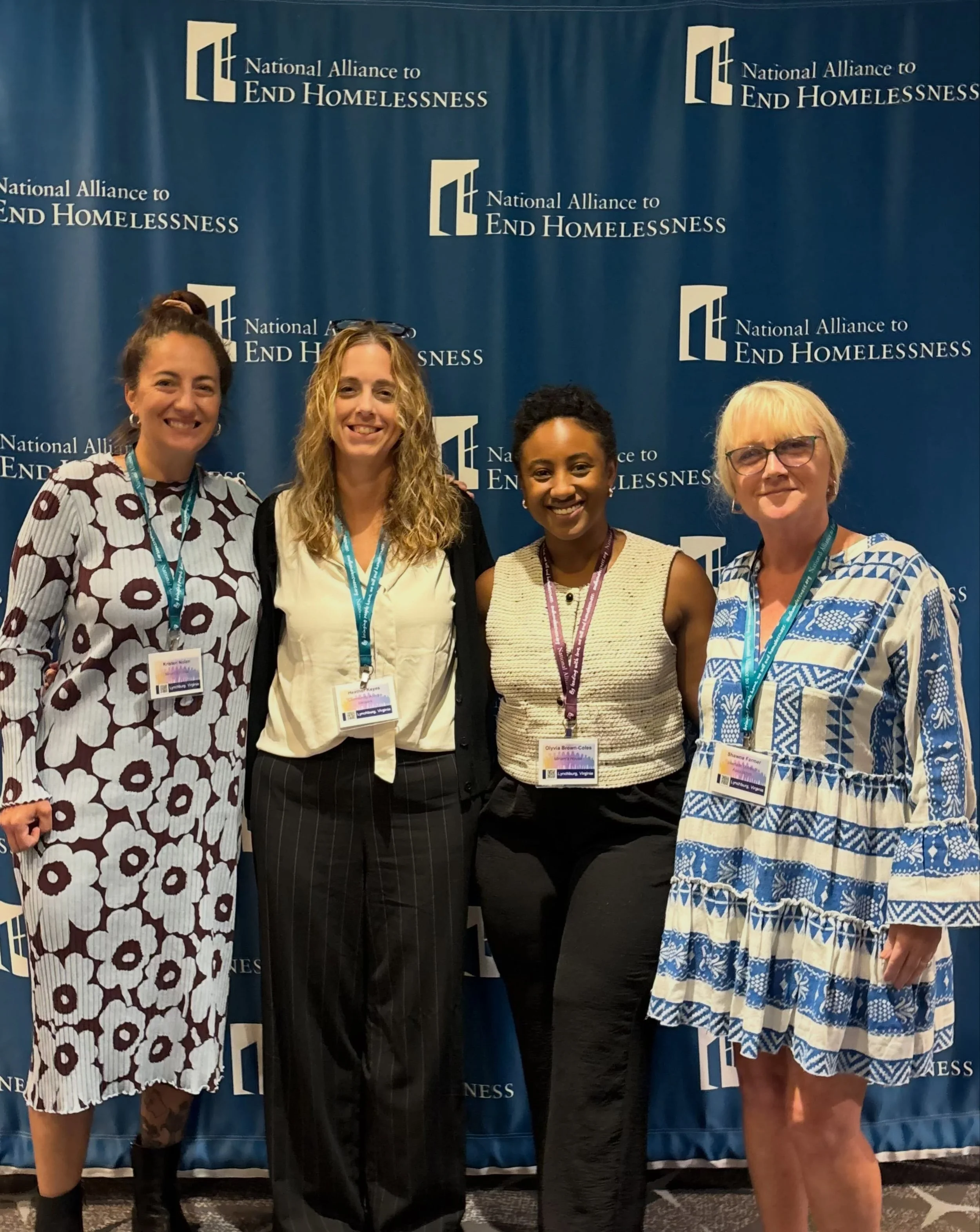 Earlier this month, members of our team joined local partners at the @naeh_endhomelessness conference to learn from experts and communities across the country working to prevent and end homelessness. 

We are grateful for the opportunity to learn alo