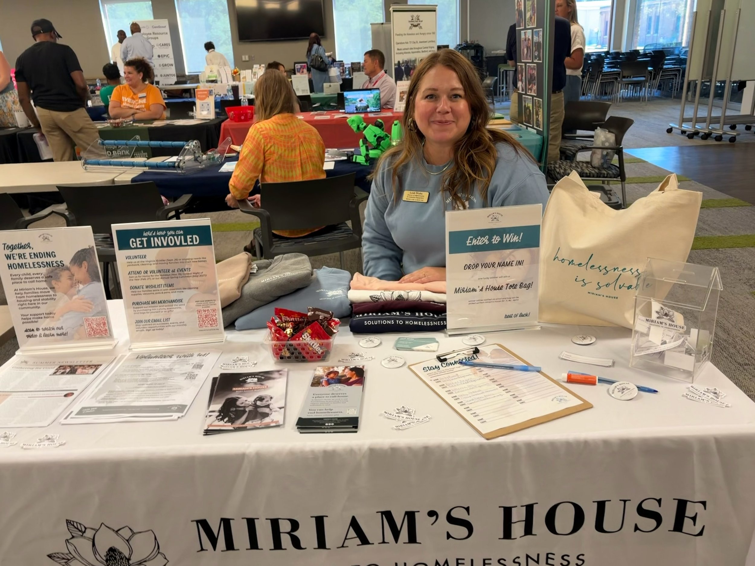 Loved spending the day with our friends at Genworth for their Nonprofit Day!

We had the opportunity to share about the work of Miriam&rsquo;s House and some of the volunteer opportunities coming up this fall.

Genworth has been a such wonderful part