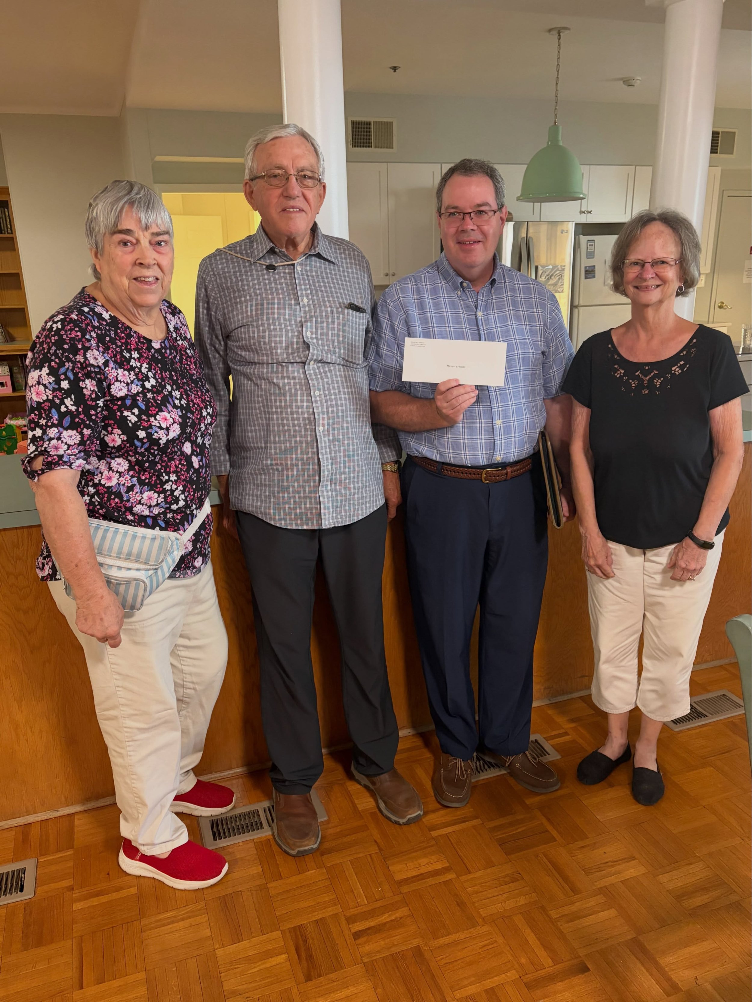 It was a joy to host our friends from Indian Hill Church, who stopped by to say hello, tour our Family Shelter, and hear more about ways they can continue to support our work.
 
For many years, they have supported Miriam&rsquo;s House and those we se