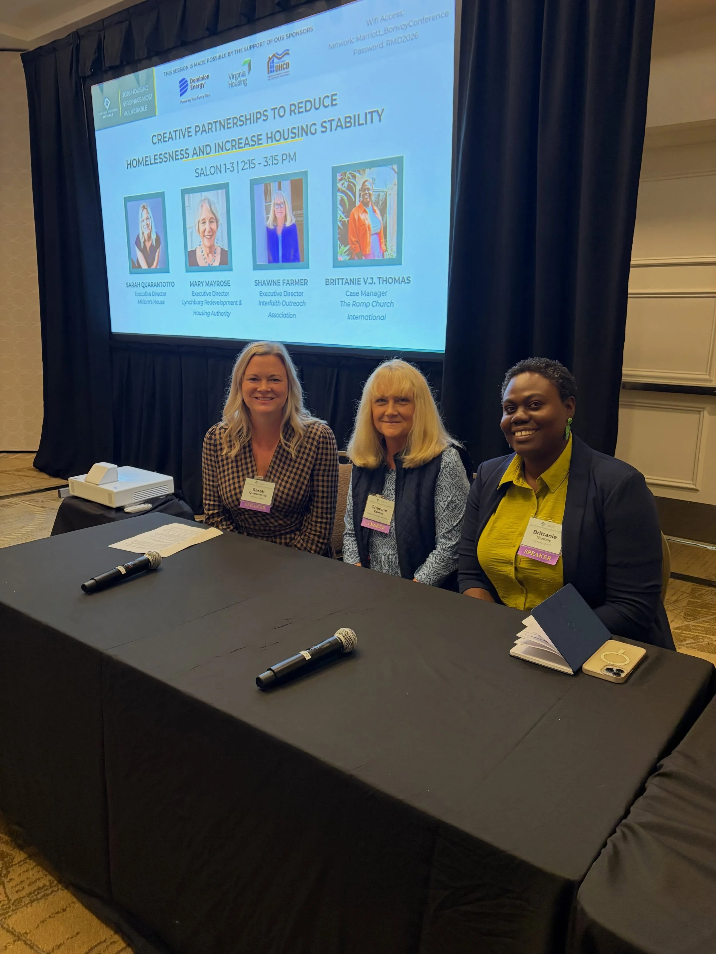 Last week, our Executive Director, Sarah Quarantotto, had the opportunity to moderate a panel at Virginia Housing Alliance&rsquo;s Housing Virginia&rsquo;s Most Vulnerable (HVMV) Conference, which brings together leaders from across the Commonwealth 