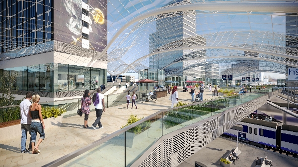 Leeds Station Integrated Station Masterplan. Copyright SNC-Lanvalin’s Atkins.