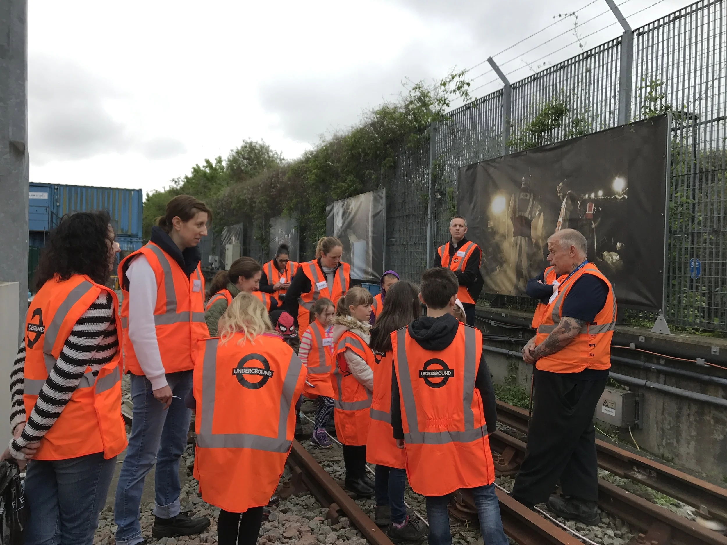 Track Hazard site visit with Neil Pepper in 2017