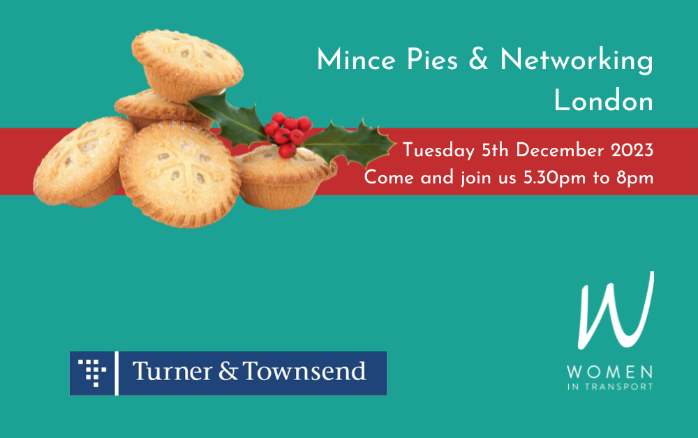 Mince Pies & Networking London — Women in Transport