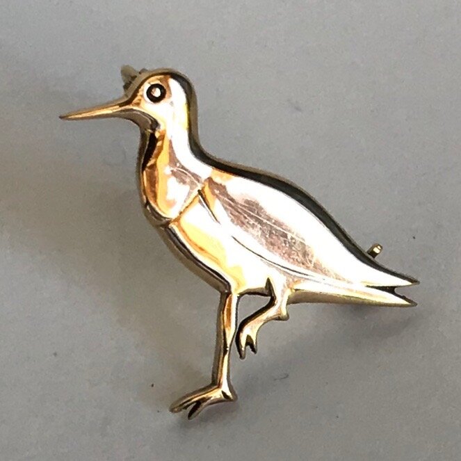 9ct Gold Bird Brooch