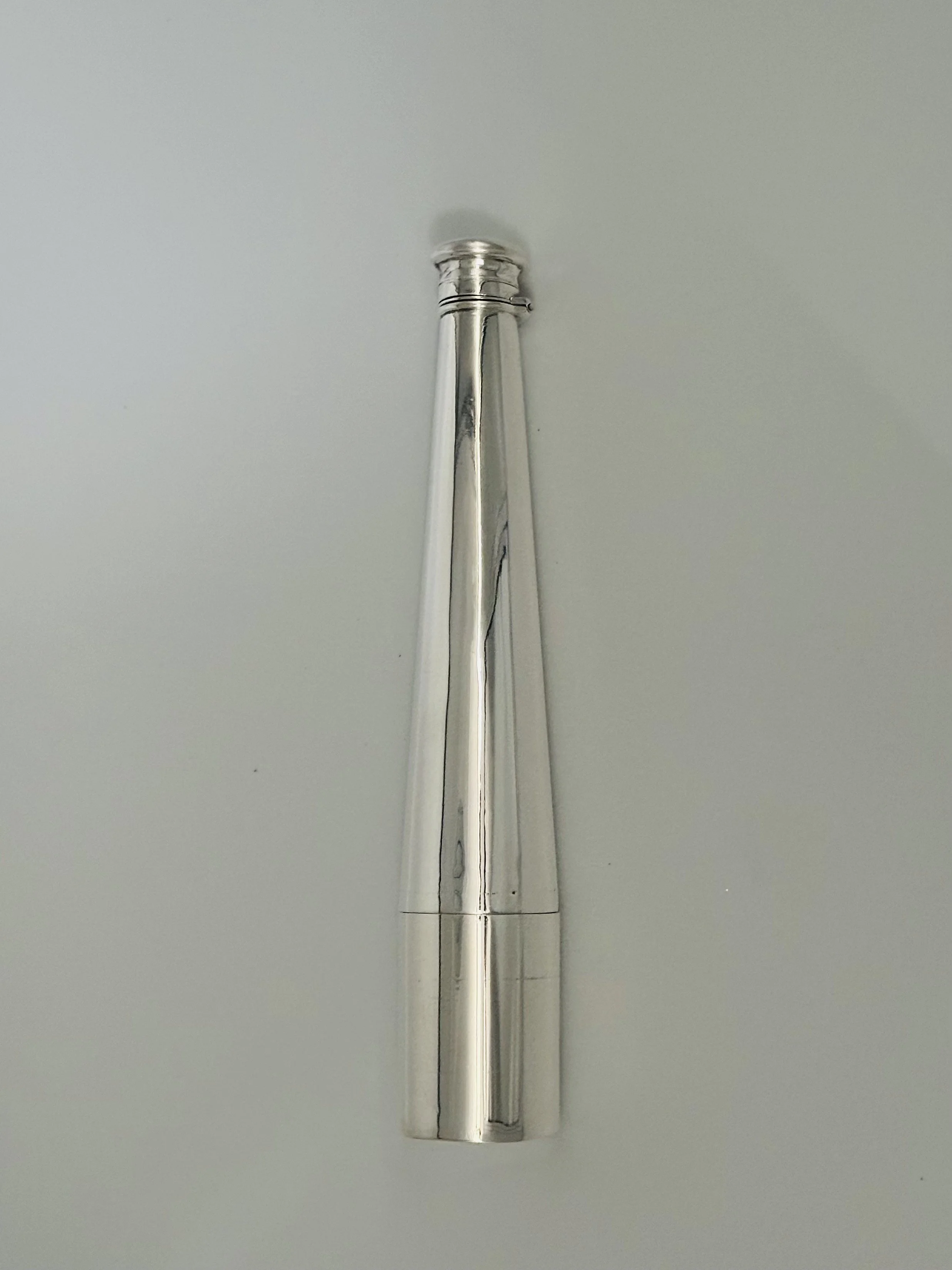 Silver Plated Saddle Flask