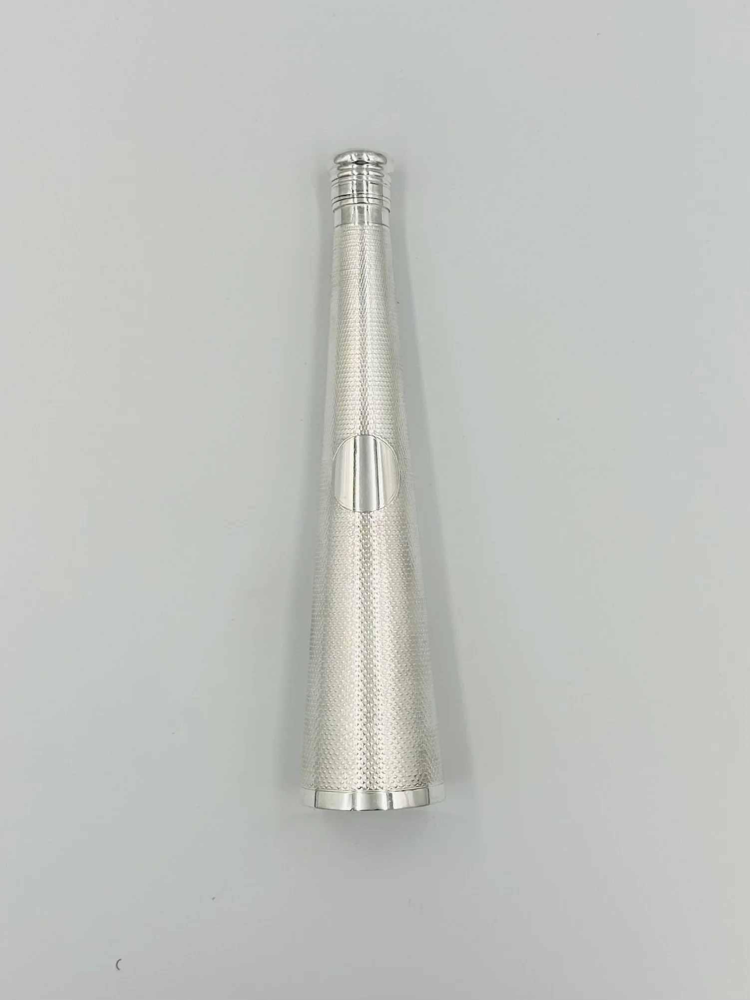 Silver Plated Saddle Flask