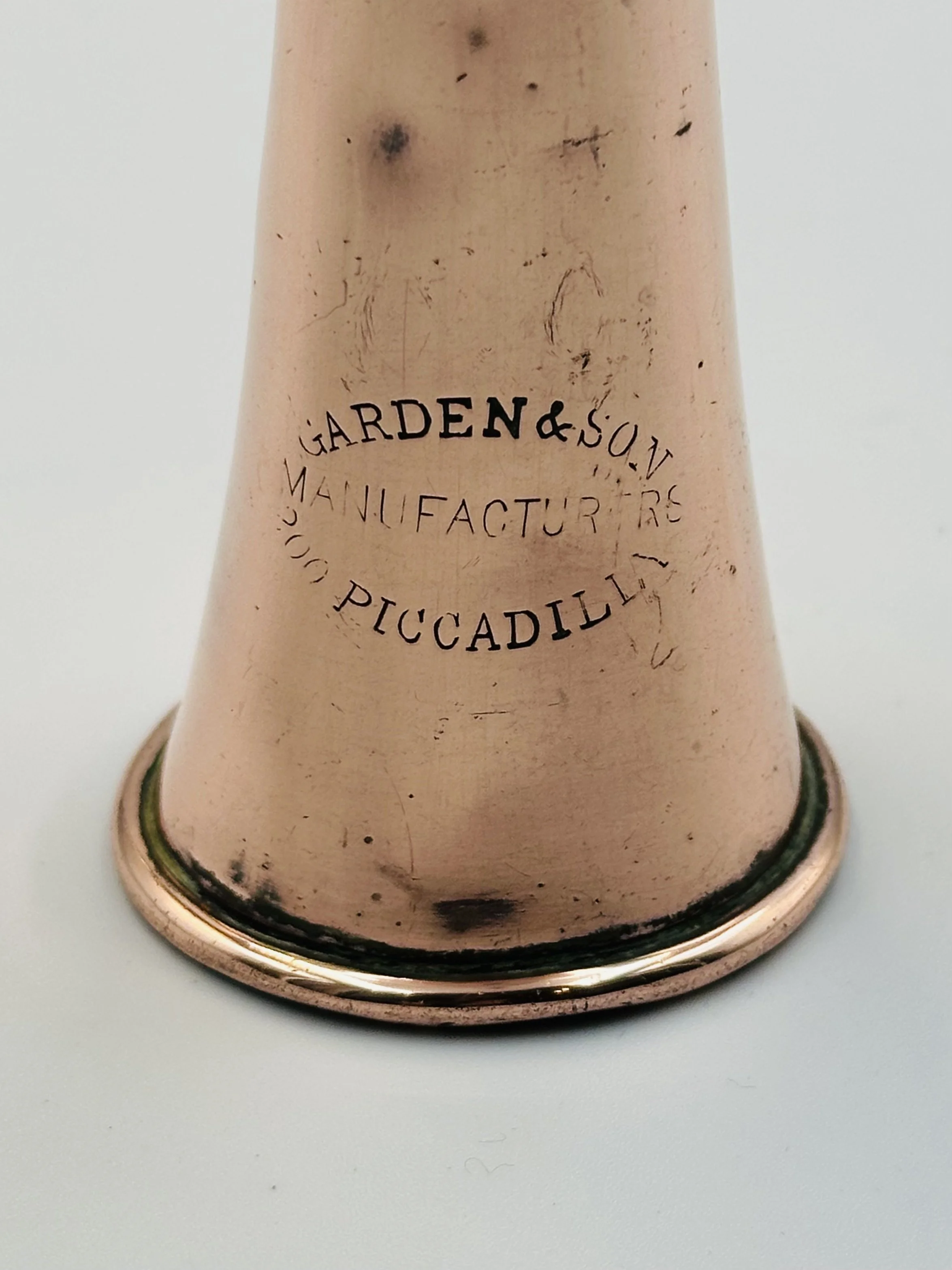 Victorian Hunting Horn Manufactured by Garden & Son