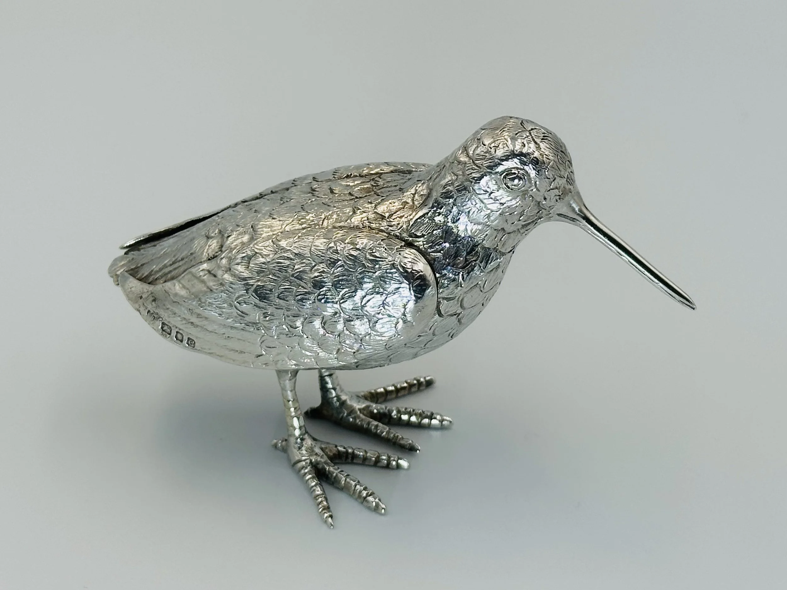 Sterling Silver Snipe by Edward Barnard & Sons Ltd