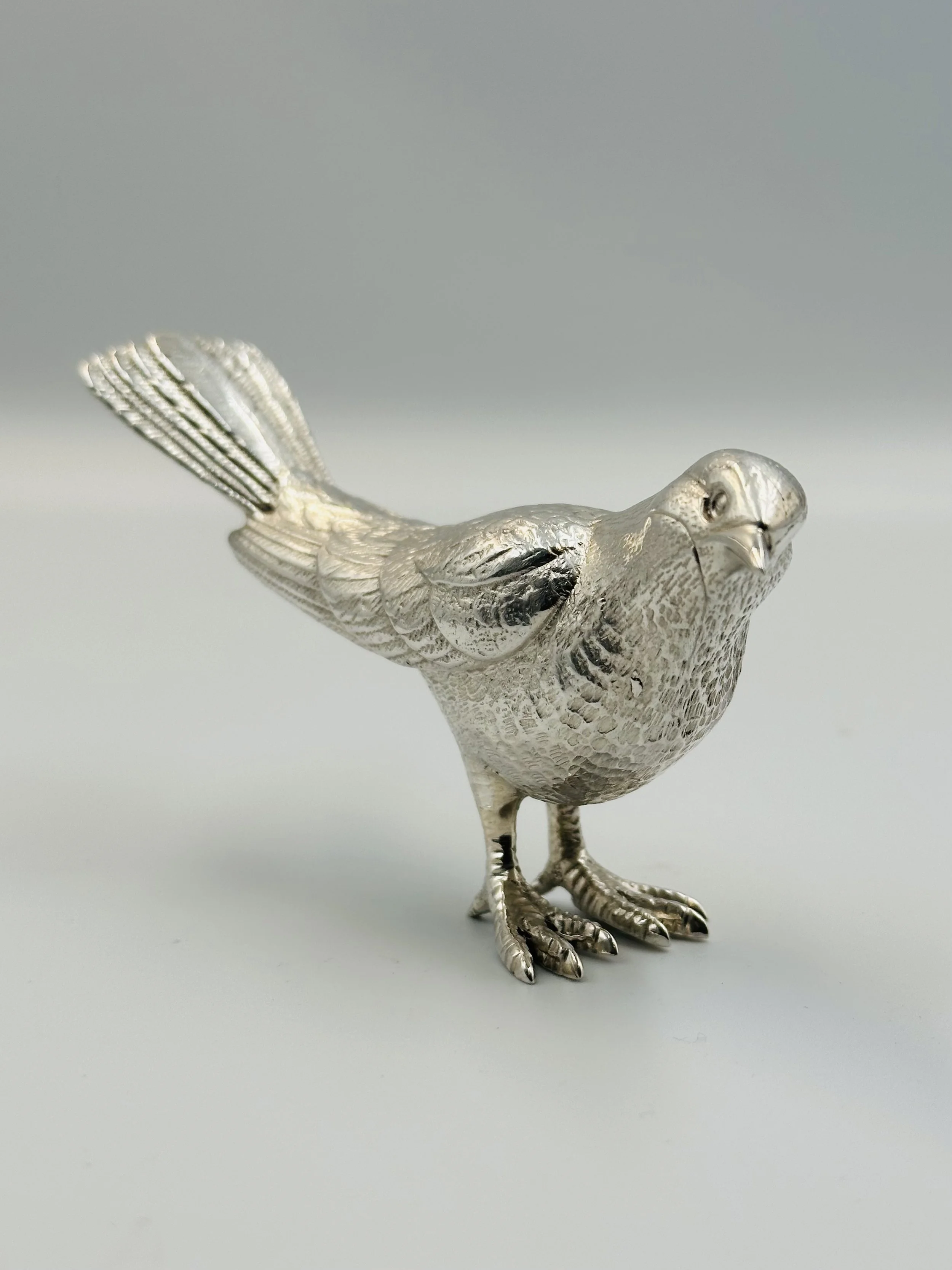 Solid Silver Bird