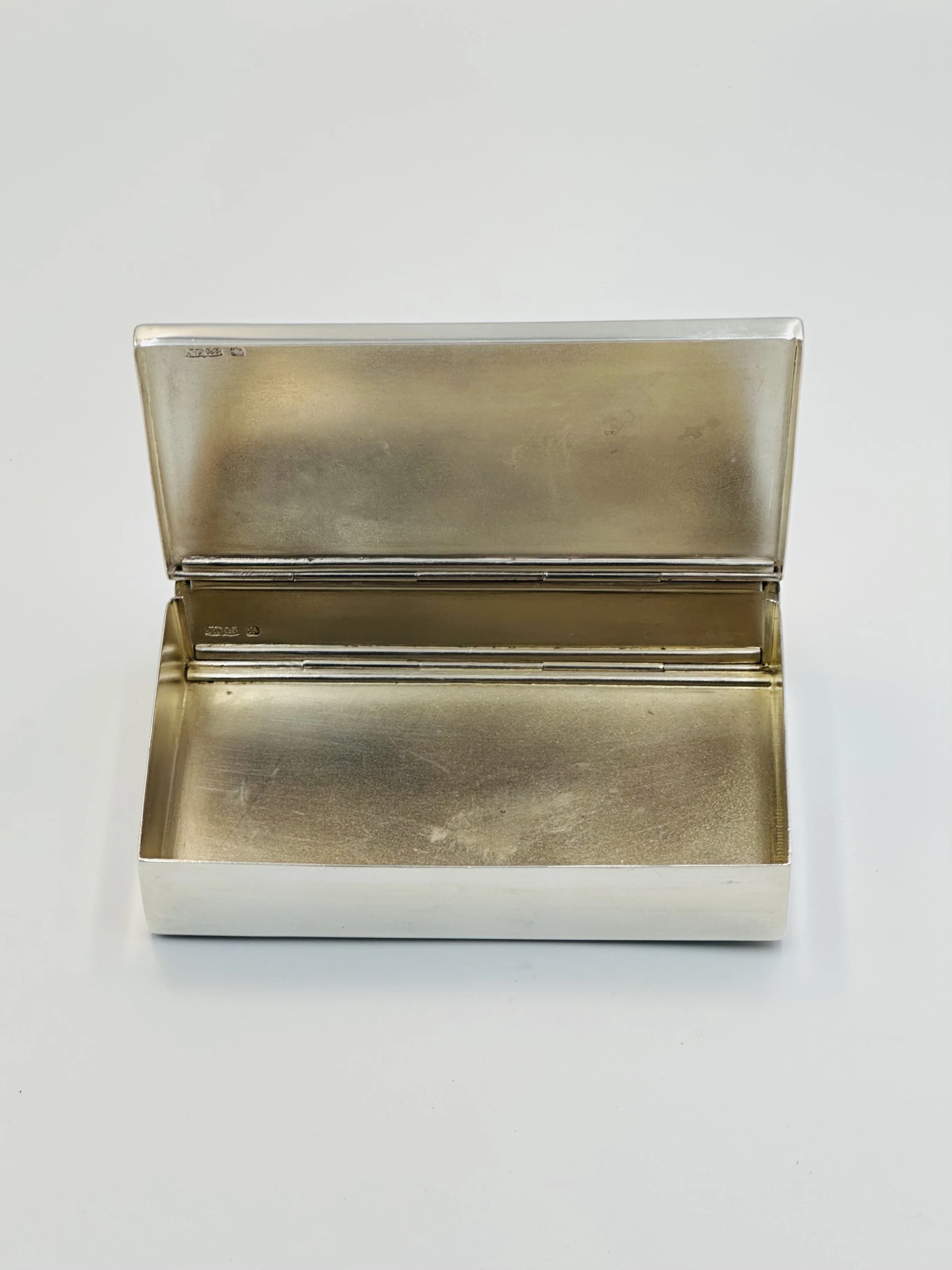 Victorian Sterling Silver Sandwich Box