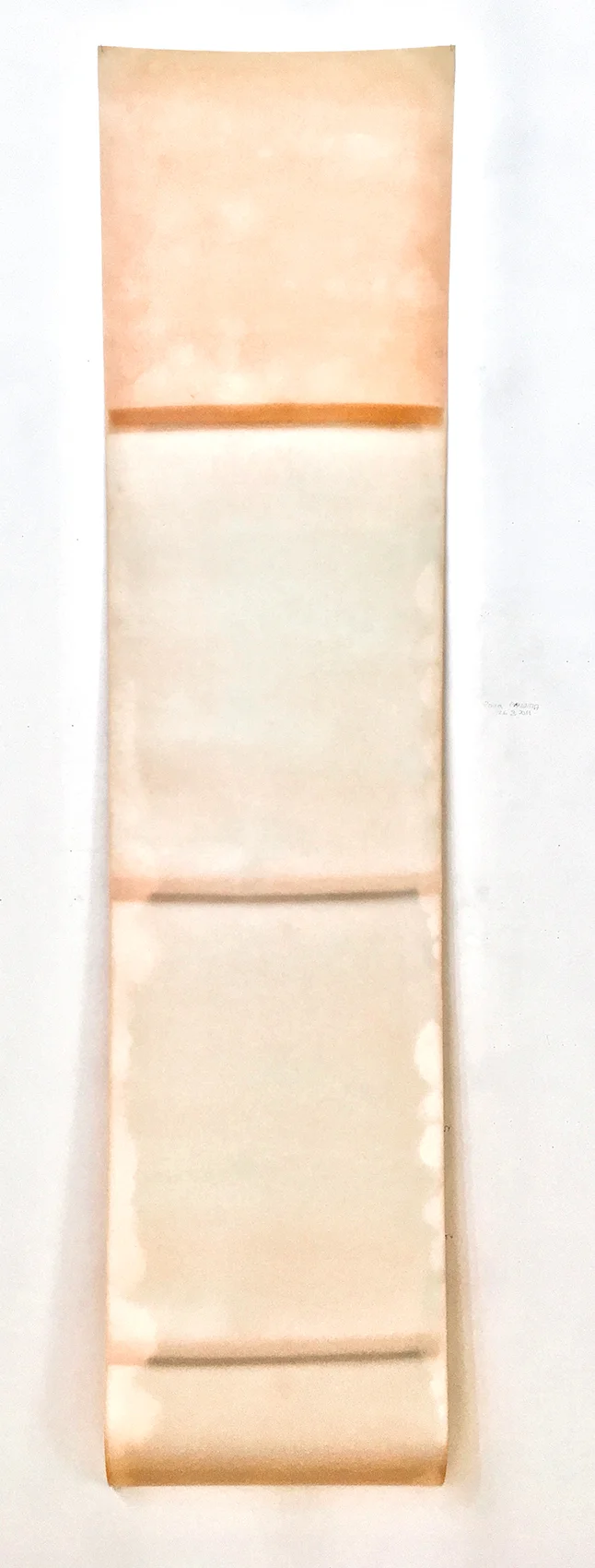 REAL TEST IN ATELIER FOR THE INSTALLATION AT THE WILHELM HACK MUSEUM IN LUDWIGSHAFEN