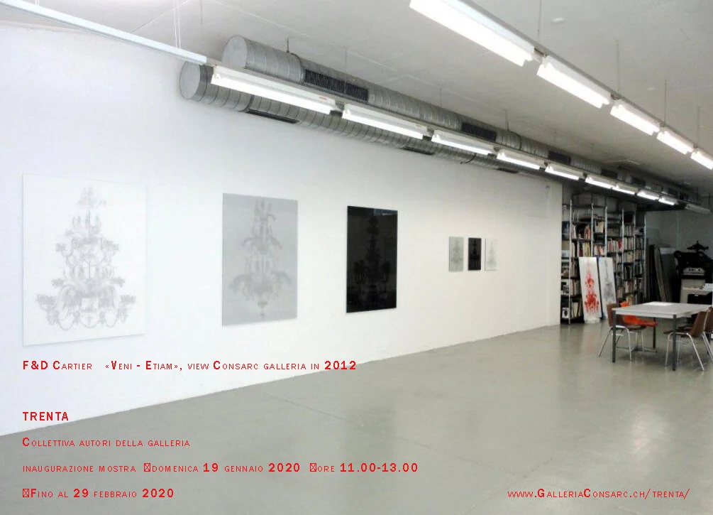 CONS ARC / GALLERIA   Chiasso  opening January 19th, 2020