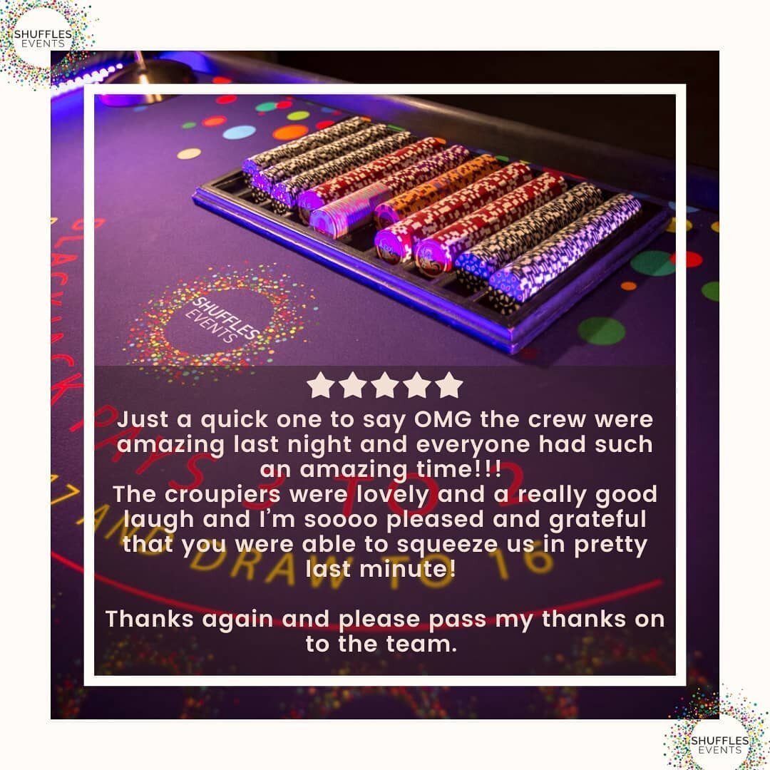 Love these customer reviews that keep coming in. This one from a bride the day after her wedding, she was that pleased 🙌🏻