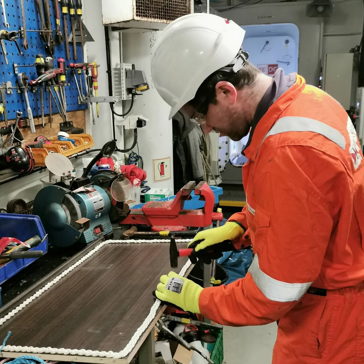 In my spare time last trip I made a knot board that consisted of every knot and splice I have ever used at sea. No decorative knots or gimmicks.

In Ashley's book of knots there are almost 4000 knots featured but you really can't go wrong with knowin