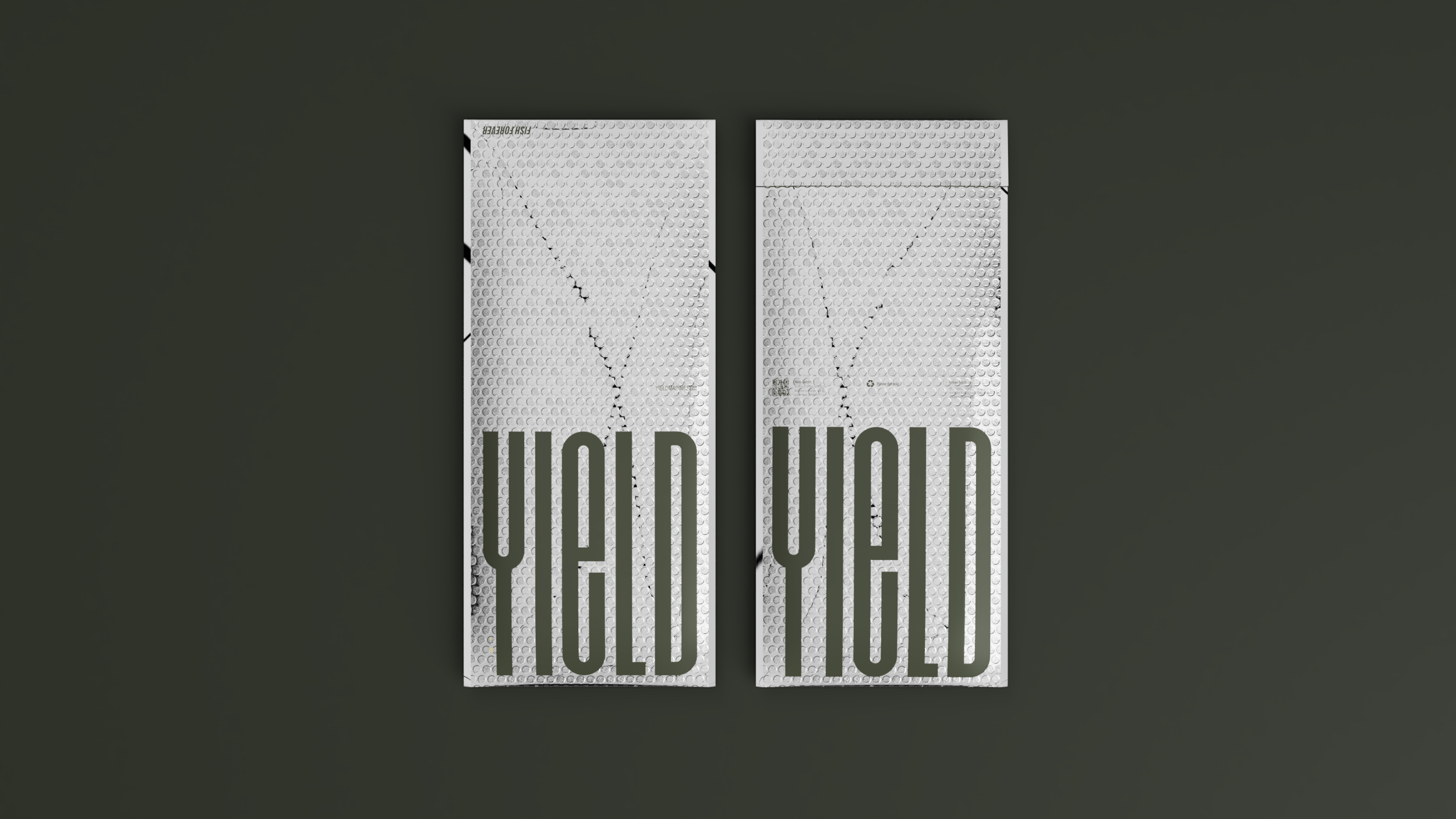 Yield_bubble pouch_grn on chrome_above.png