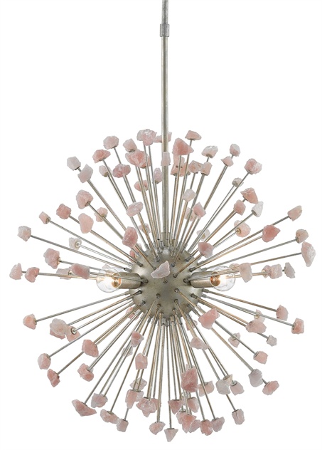 Quartz Burst Chandelier