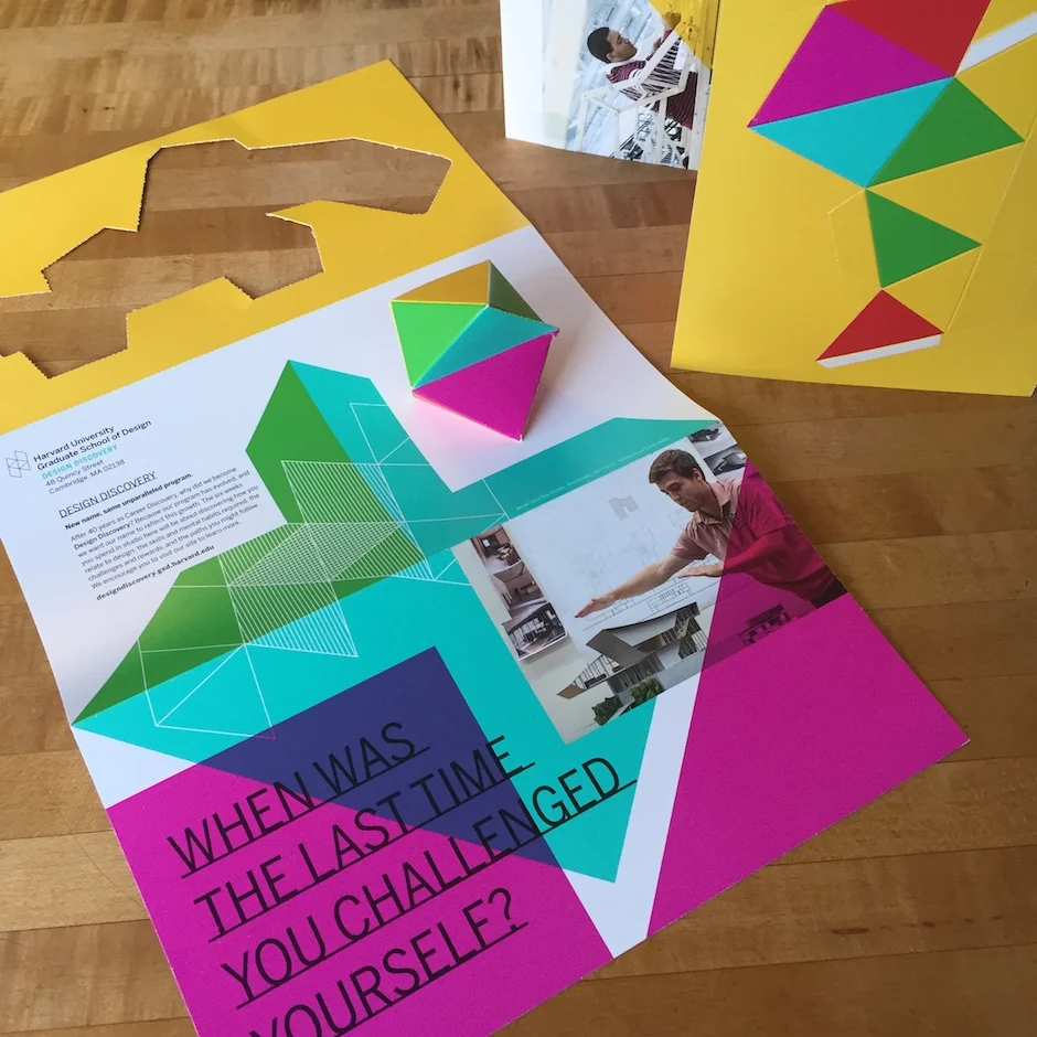 Harvard GSD Design Discovery Mailer