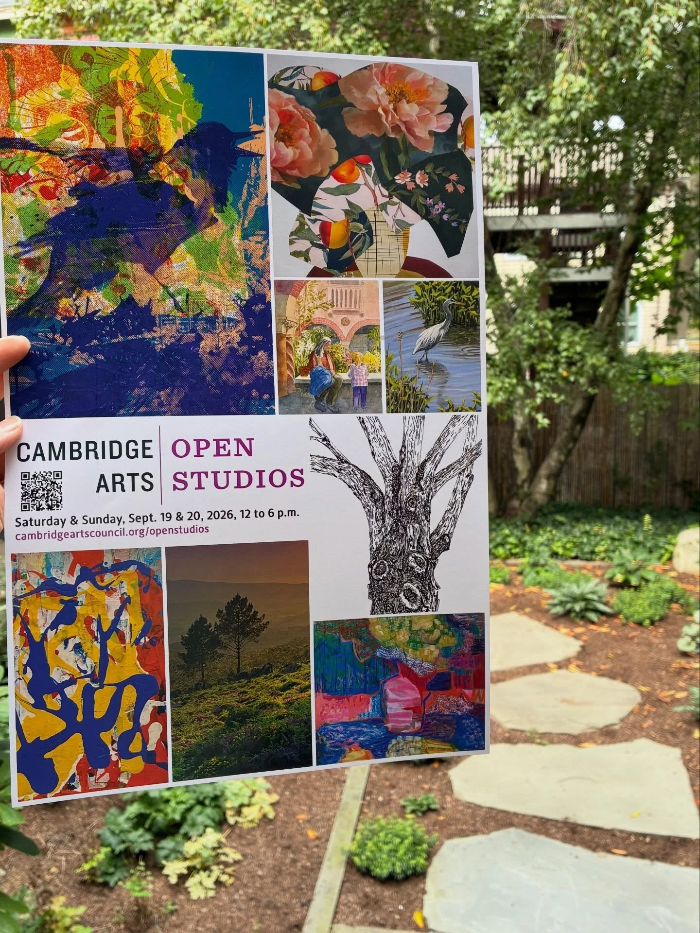 Come Visit! Link to locations in bio.
Cambridge Arts Open Studios
Saturday &amp; Sunday, Sept. 19 &amp; 20, 2026, 12 noon to 6 p.m.

Cambridge Arts Open Studios is a city-wide event that celebrates all the creativity that is Cambridge. See and shop a