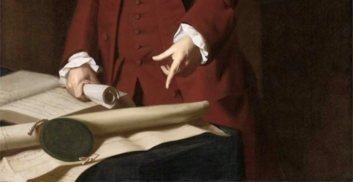 Distortion: Adam's Hand in Copley's Portrait