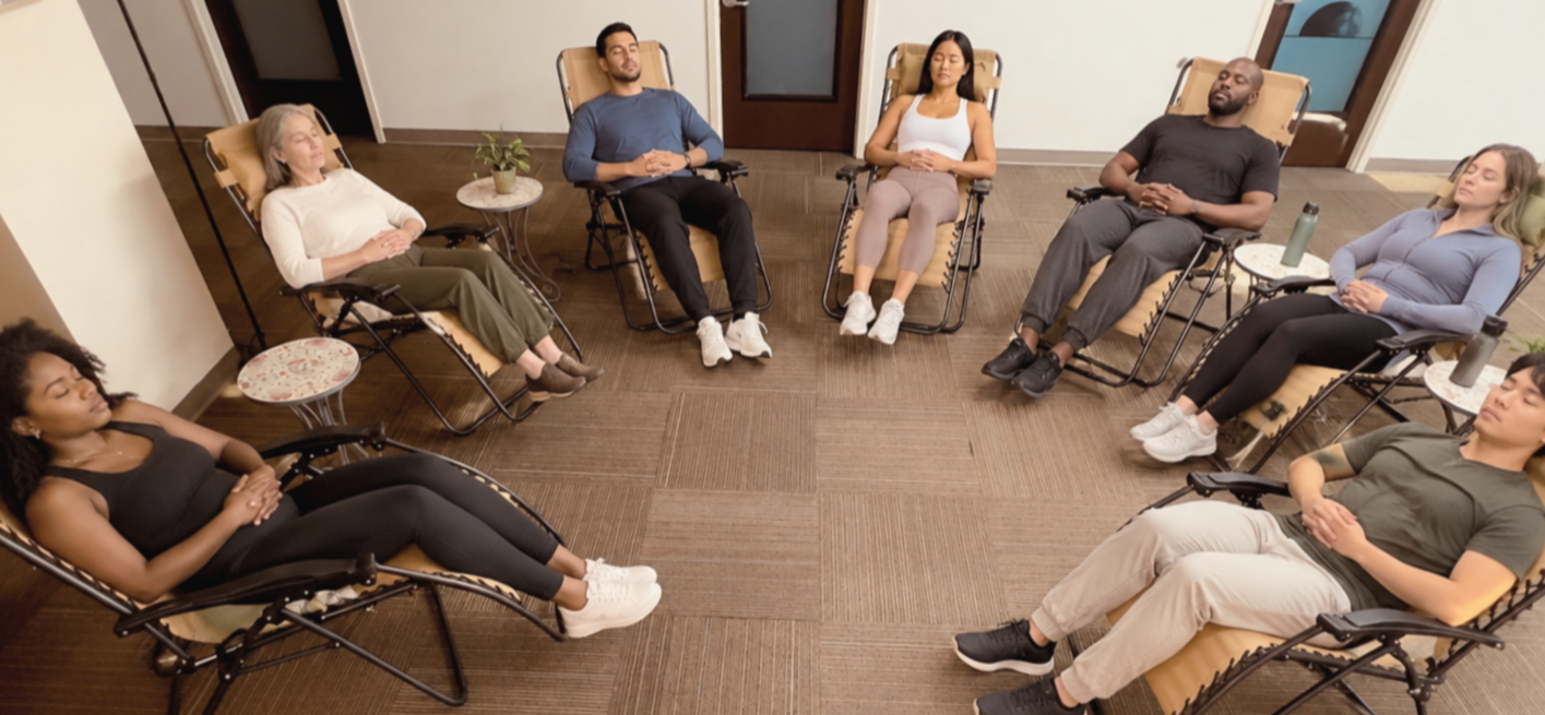 Peaceful Group Meditation Circle.png