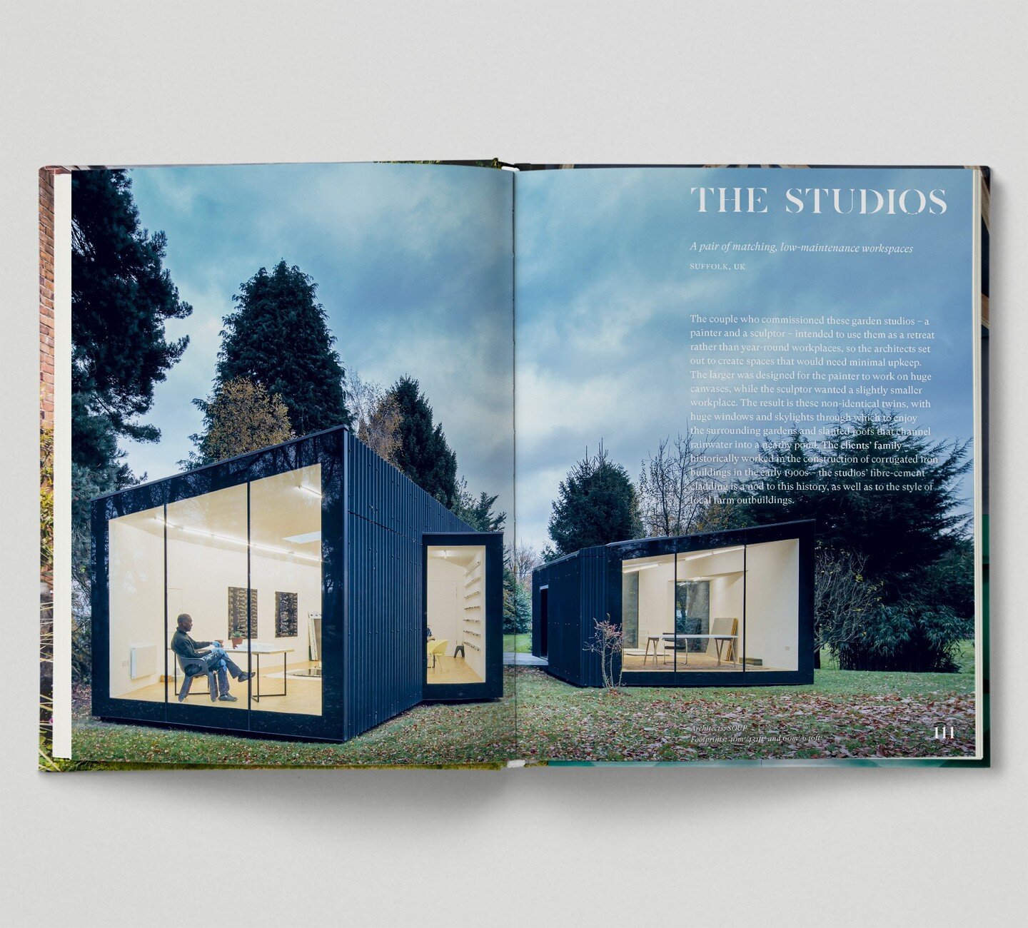 Very nice to see our Studios included in a new book entitled 'Work from Shed' by Hoxton Mini Press.

Some wonderful projects from around the globe. Thank you to @hoxtonminipress for our inclusion in the book, which can be ordered via their website.

