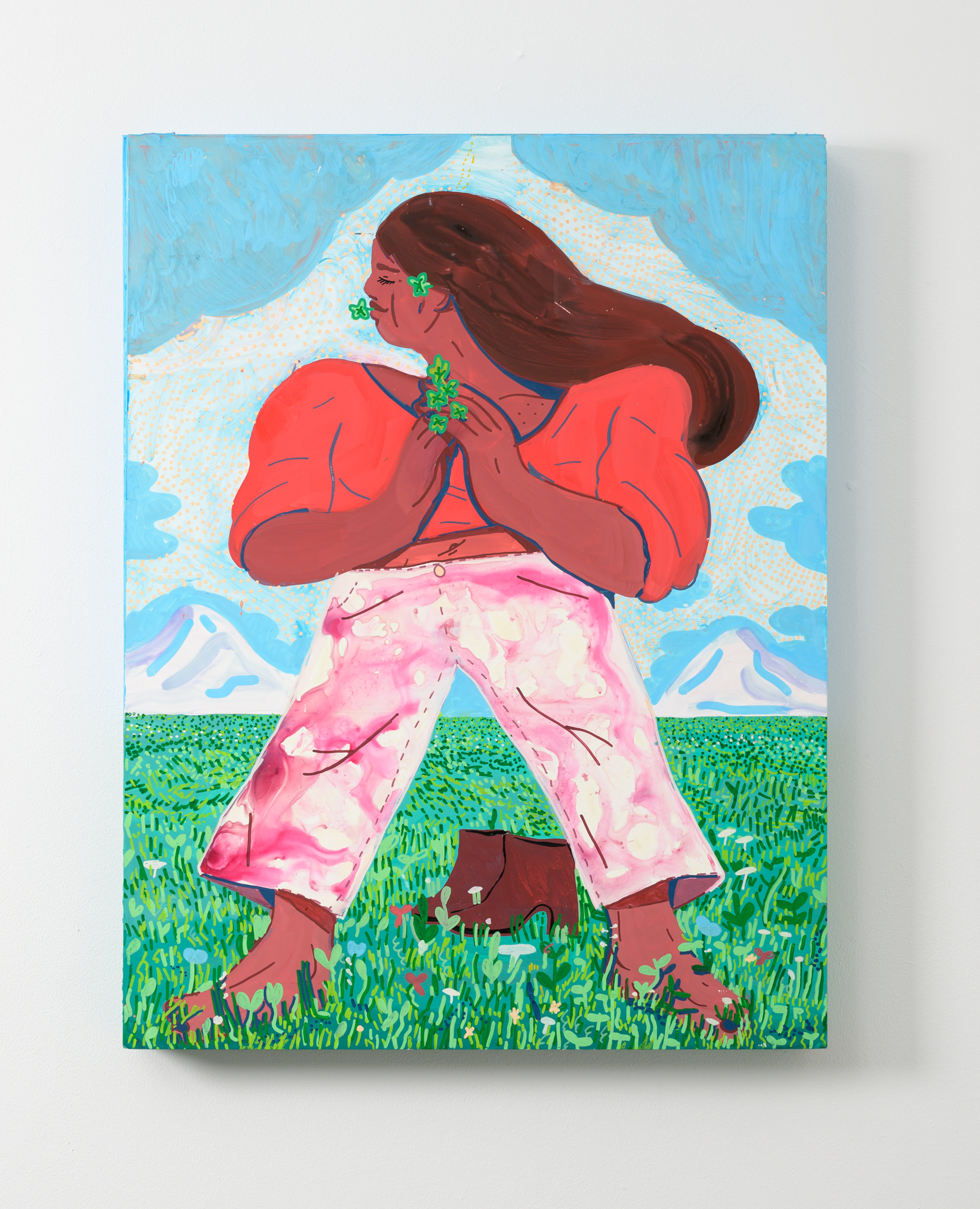 When was it Last That I Felt the Grass Between My Toes?   2019  20x26in 