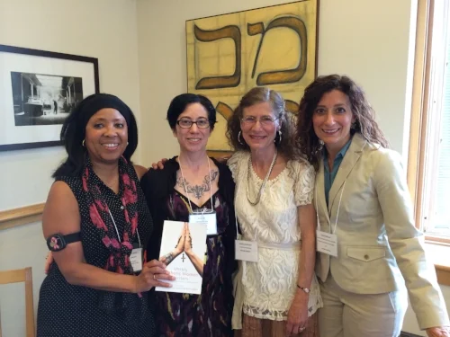 Unruly Catholic Women Writers. Pam pictured third from left.