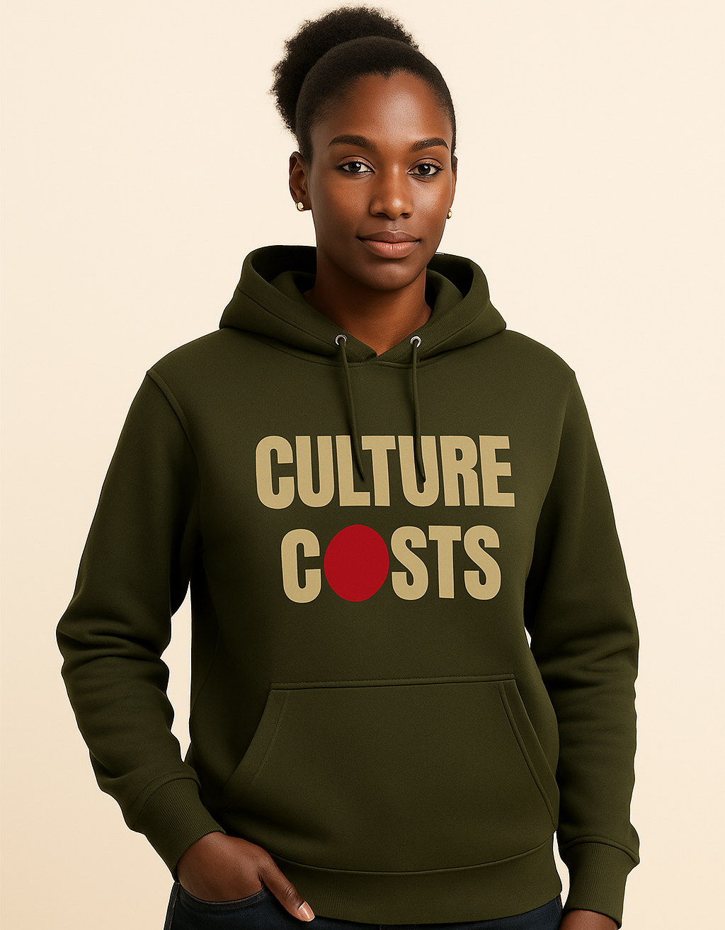 Army Culture Costs Hoodie Woman Model.png