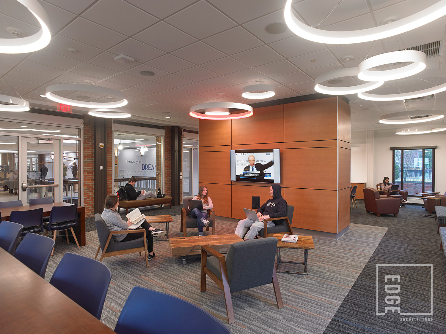 Red Jacket Dining Hall, Upper Lounge | SUNY Geneseo