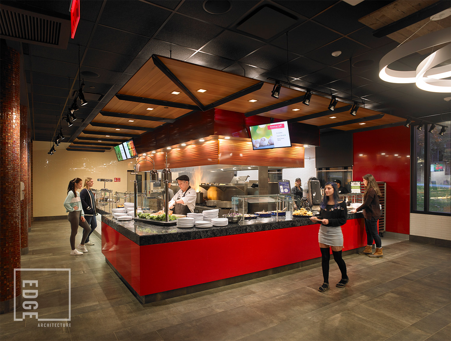 1st Floor American Grill Station