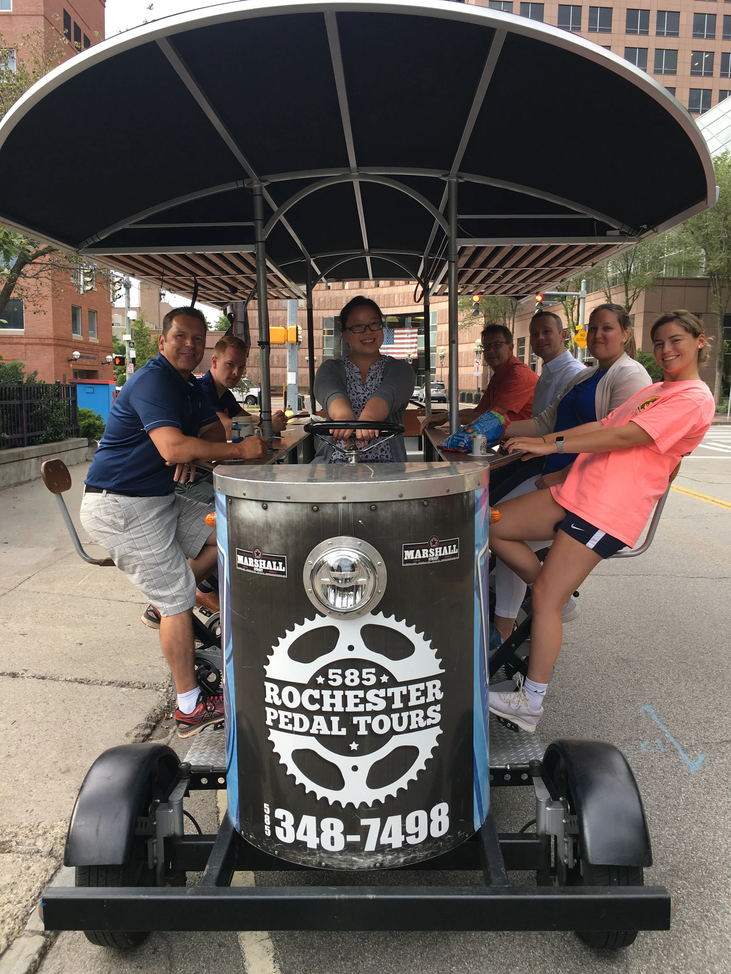 Exploring Local Architecture with Rochester Pedal Tours