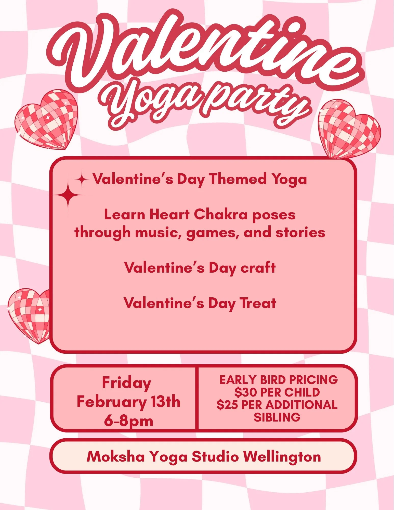 💖 Valentine’s Kids Yoga Pop-Up Party 💖