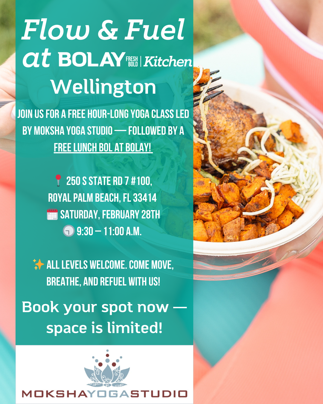 Flow &amp; Fuel at Bolay with Terree Shields