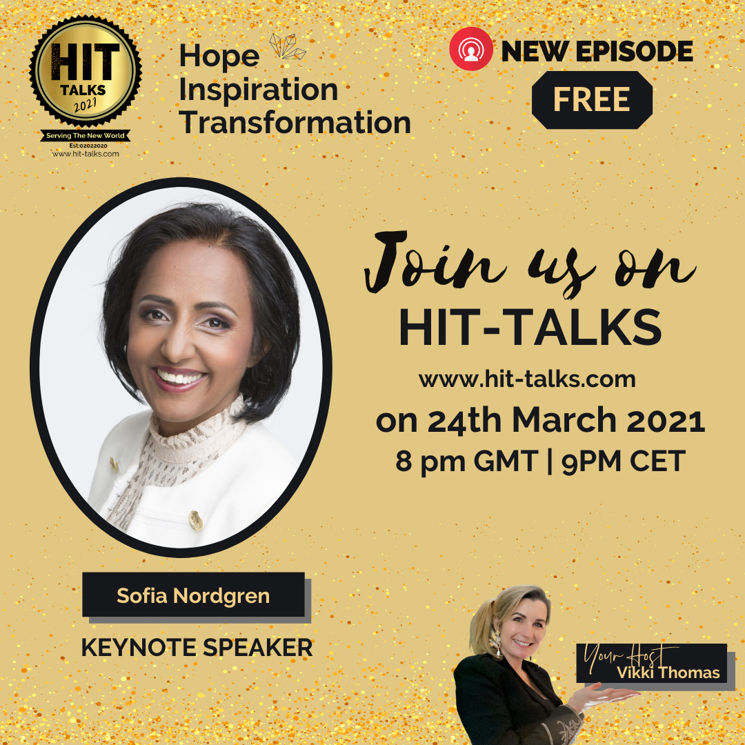 Sofia Nordgren is the Keynote speaker the 24 of march  and talk about holistic health!