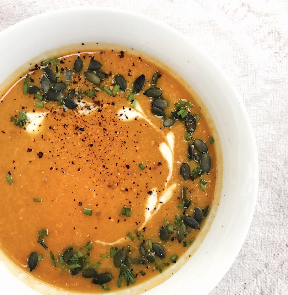 Sweet Potato and Ginger Soup