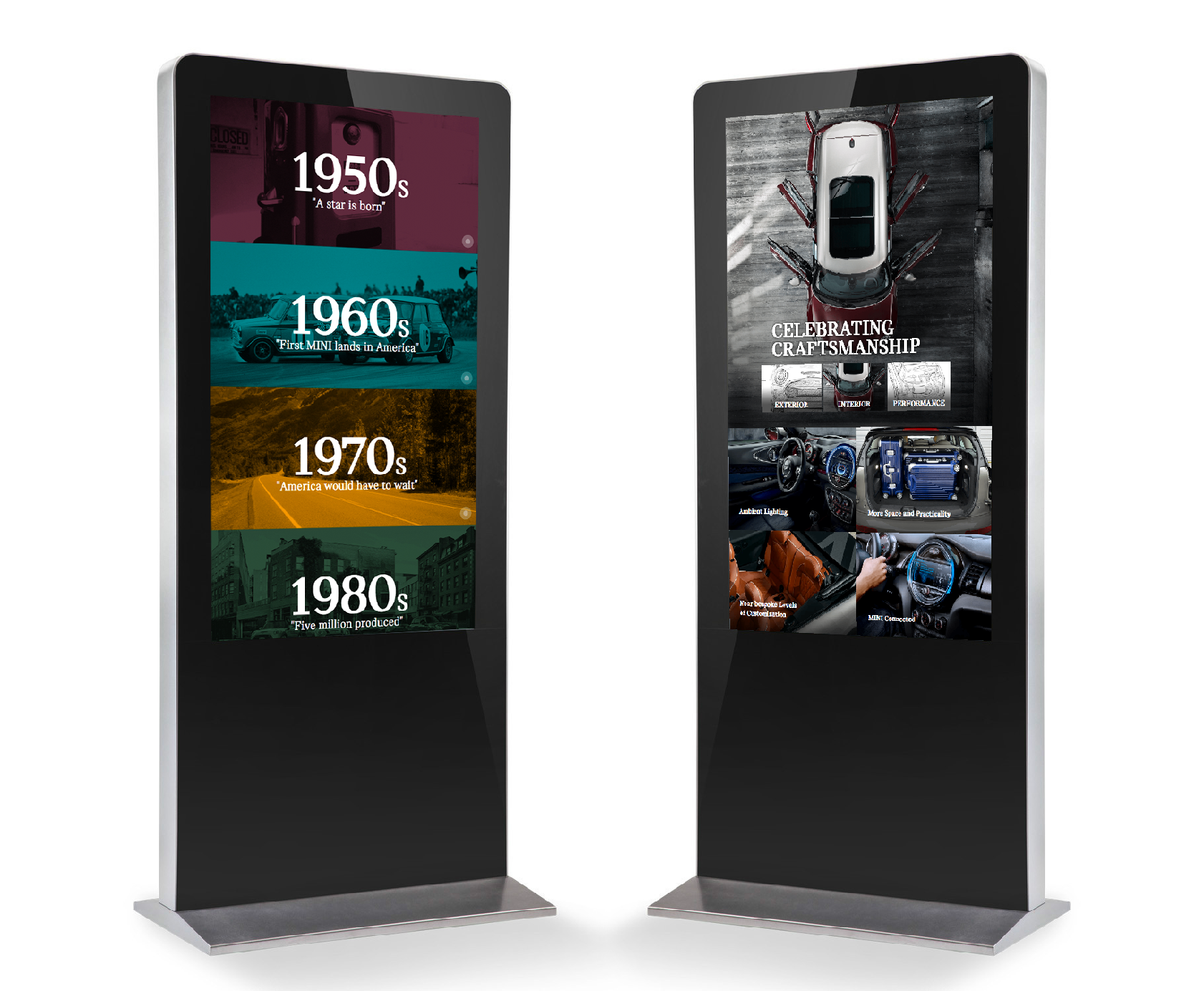 mini interactive screens