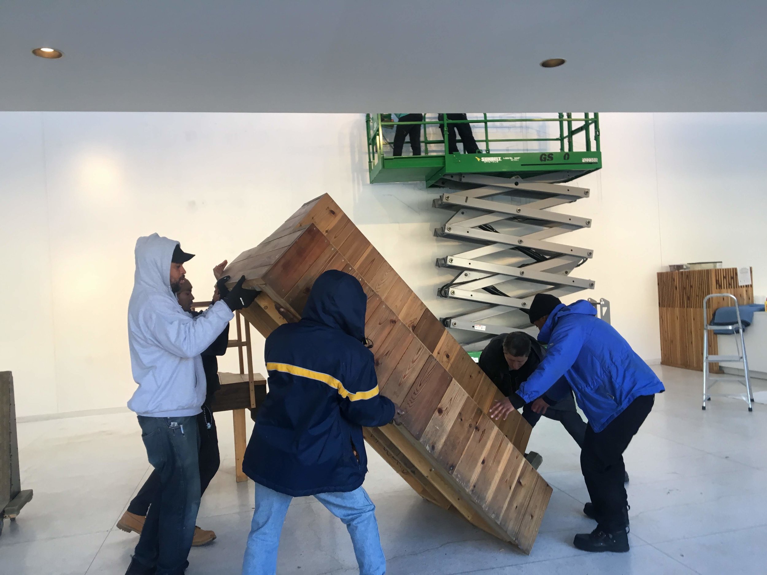 Living Bench at Physics Building — Sweet Water Foundation
