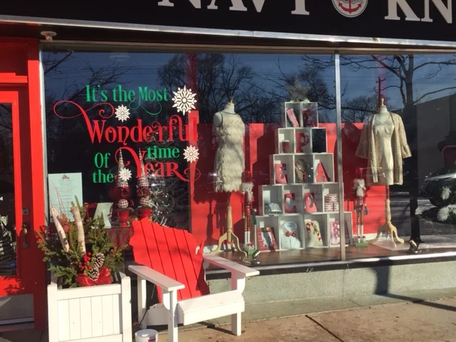  A festive and fun window display 