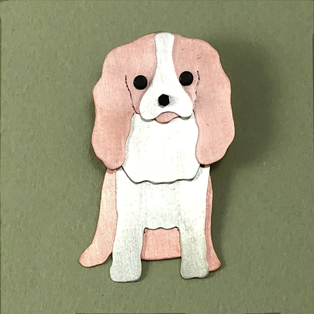 Cocker Spaniel Metal Stamp  Cavalier Dog Breed Jewelry Stamp