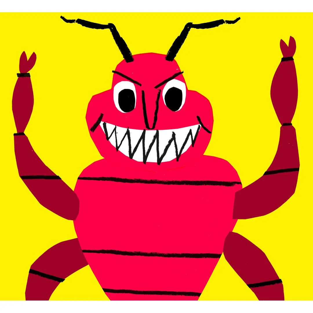 The Guardian G2 Bed Bugs Cover Illustration — Neasden Control Centre