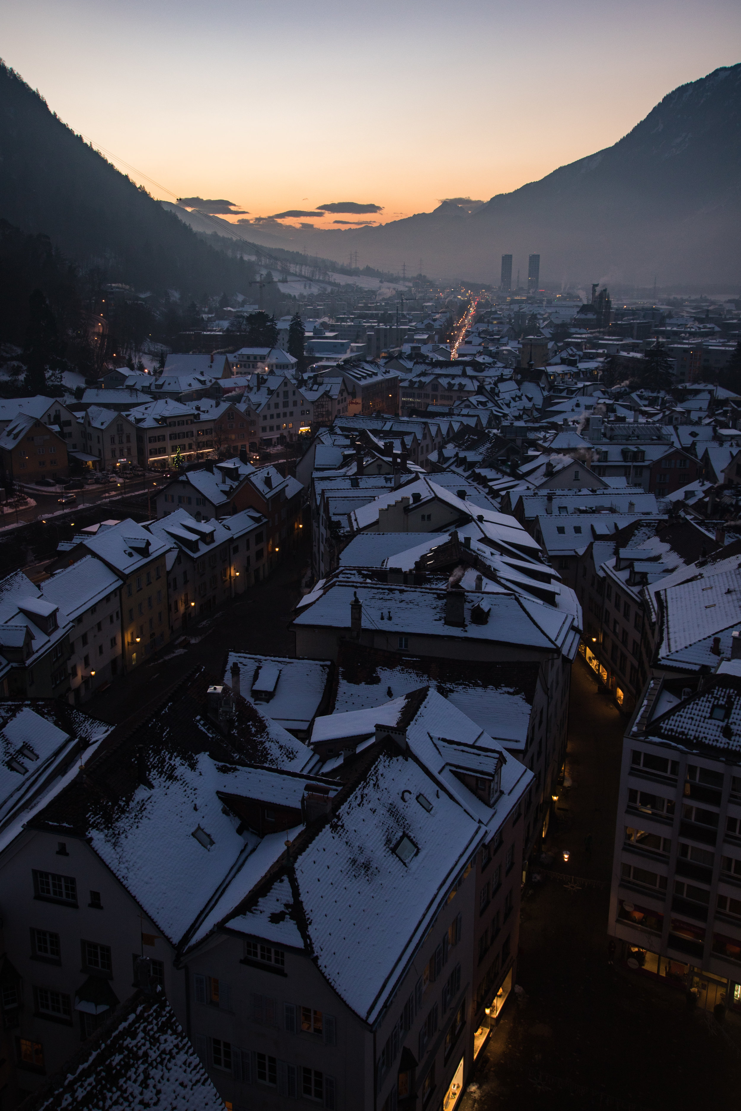 Altstadt im Winter