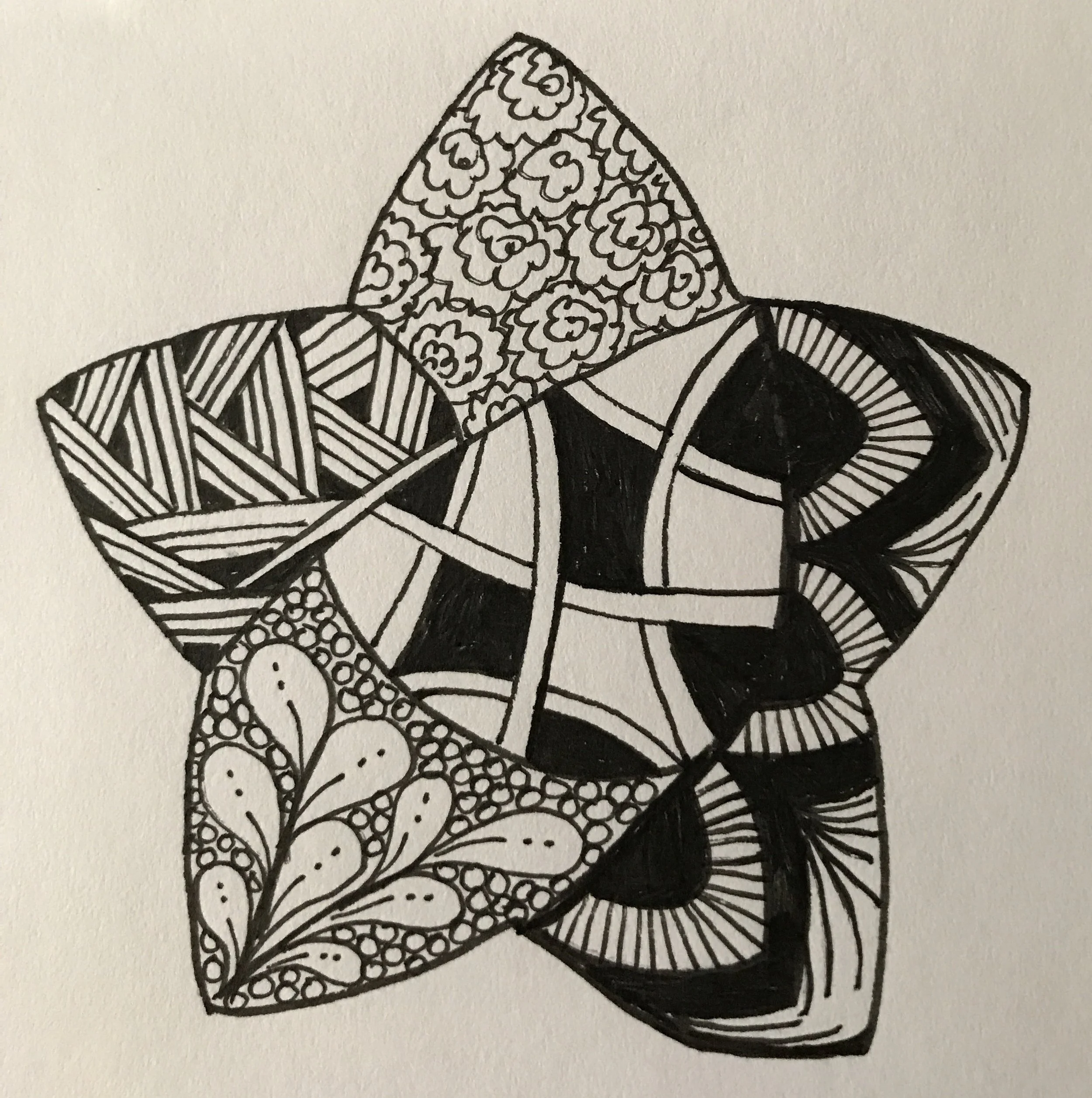  Holiday Zentangle class