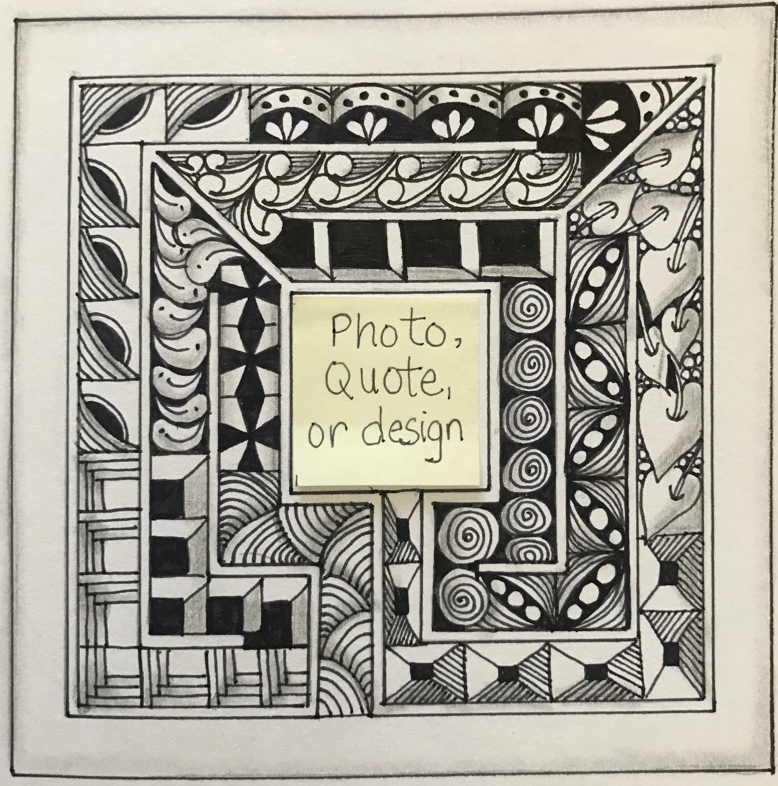 Patterned Labyrinth