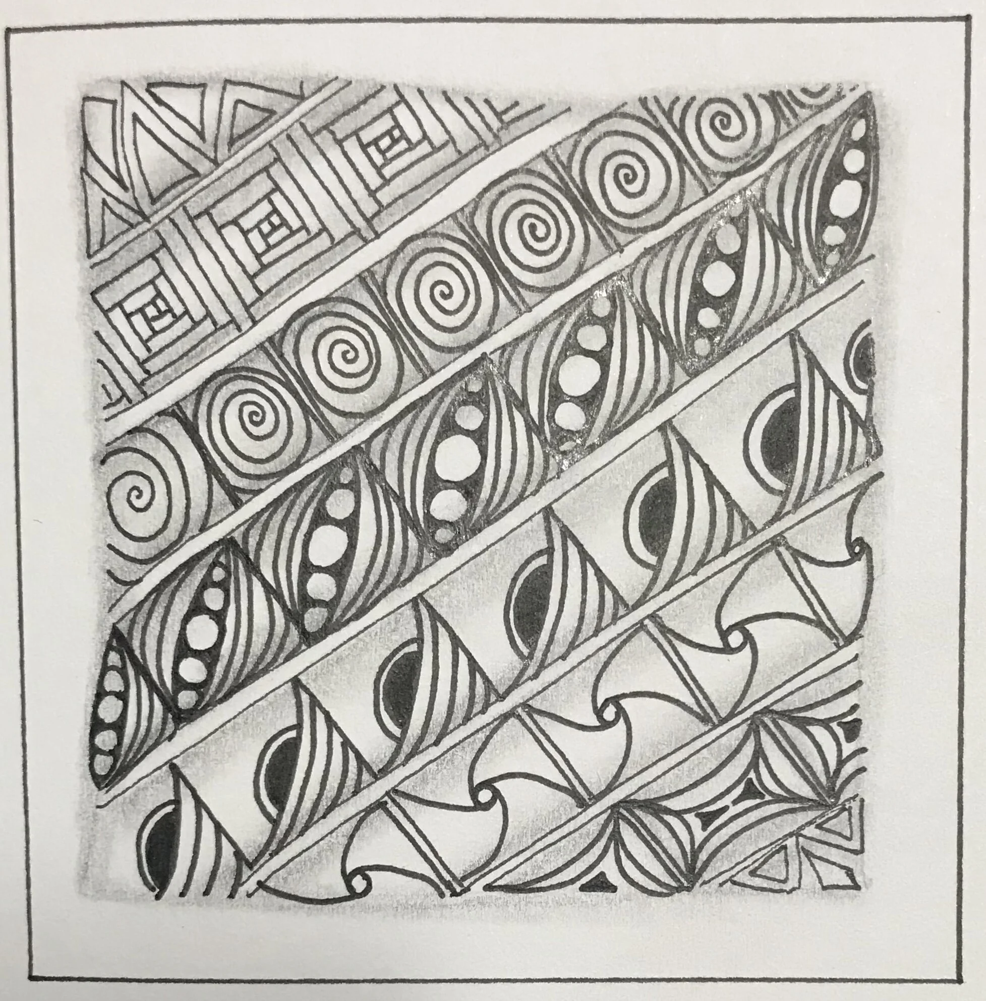 Pattern Drawing Fragments &amp; Reticula