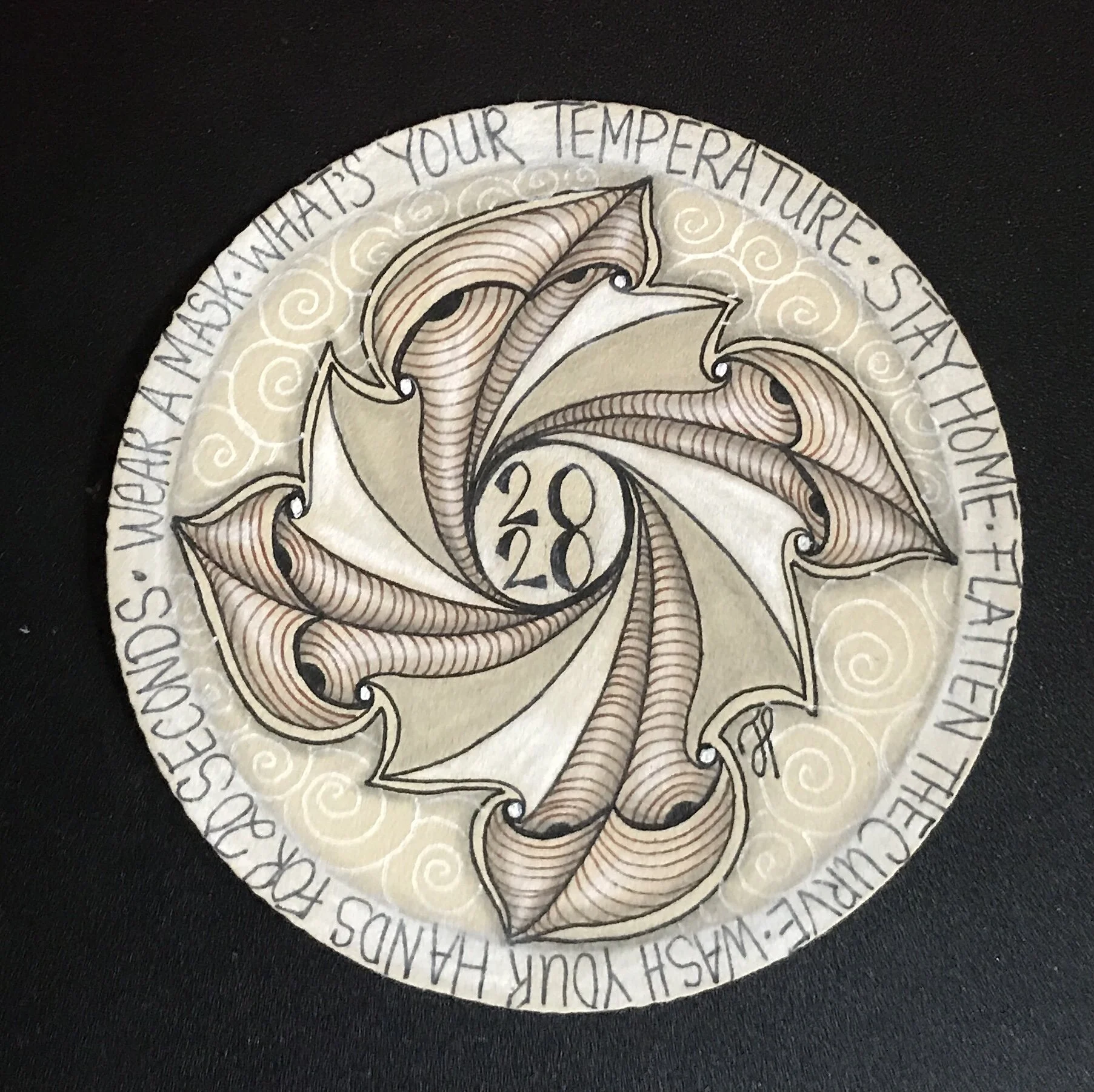 2020 Reflections Zentangle Online Class