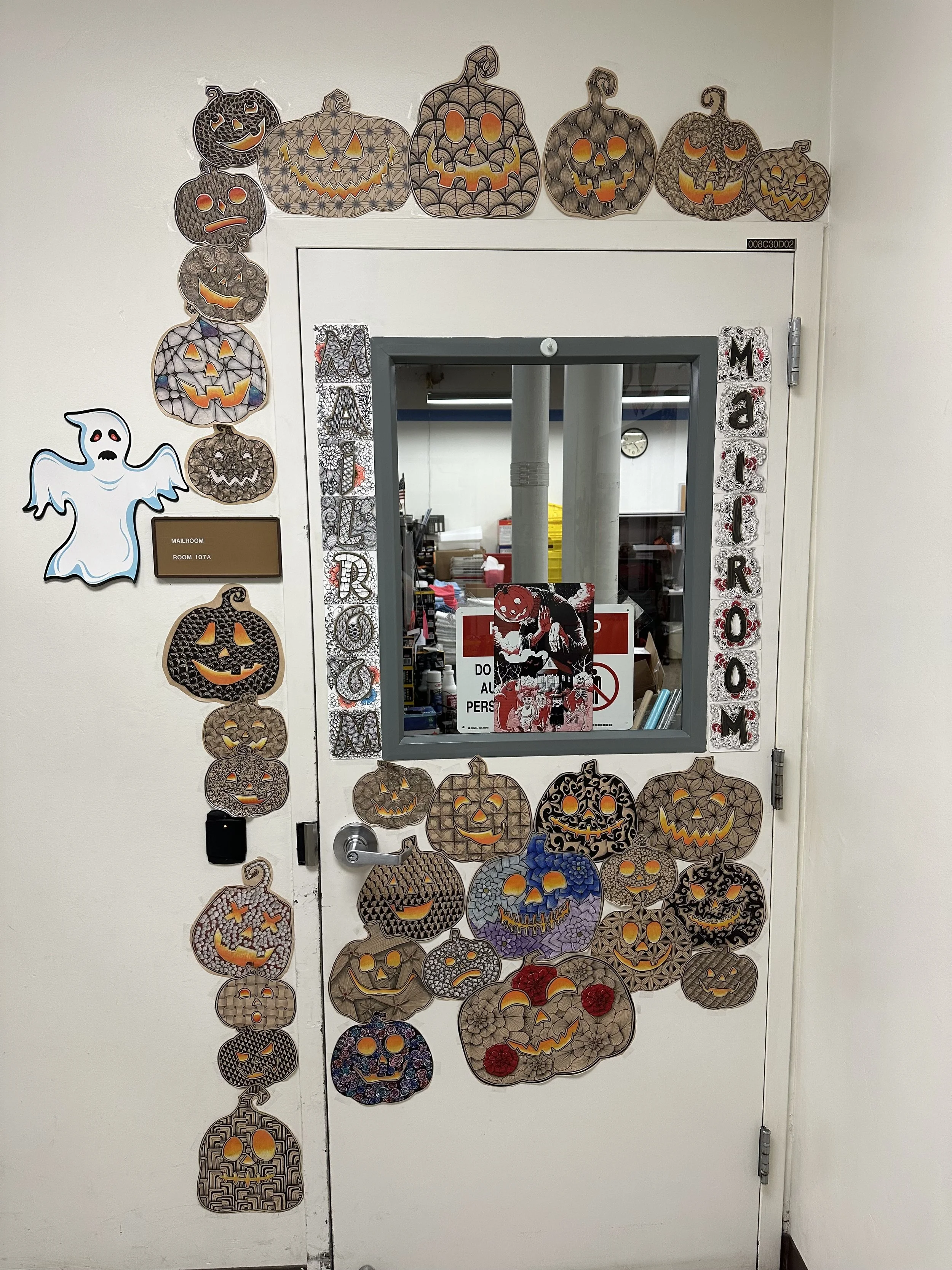 Jamie's fun pumpkins! 2024