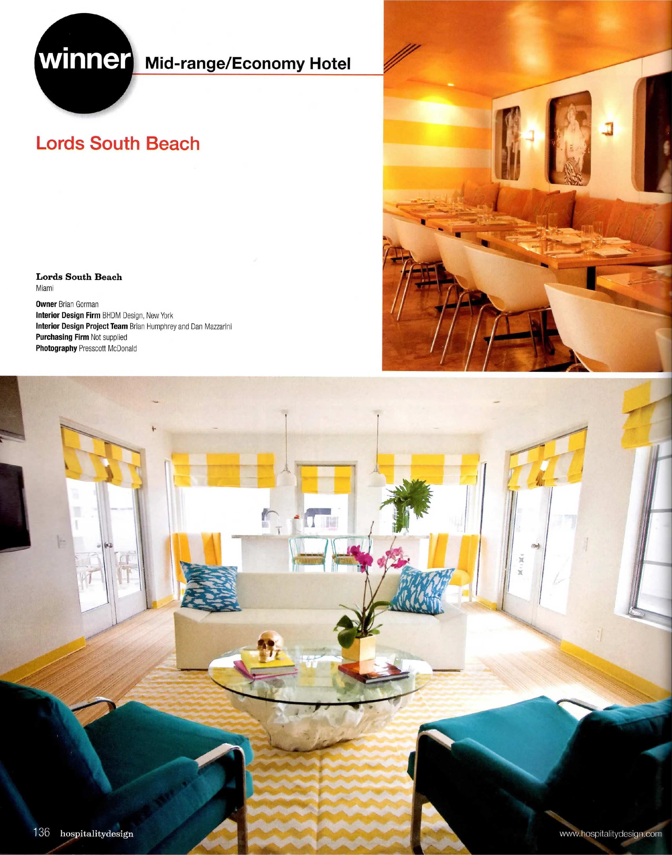 Hospitality Design June 2011 Bhdm