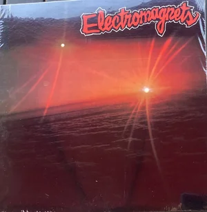 Sealed Electromagnets LP with Vintage Bumper Sticker and Publicity