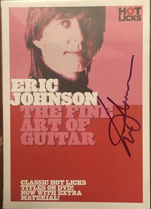 Signed Eric Johnson 